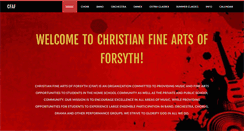Desktop Screenshot of cfaforsyth.org